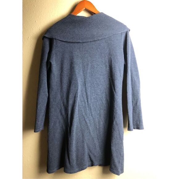 Vintage Chalet Dress Long Sleeve Cowl Neck Pockets Size M - Picture 5 of 12